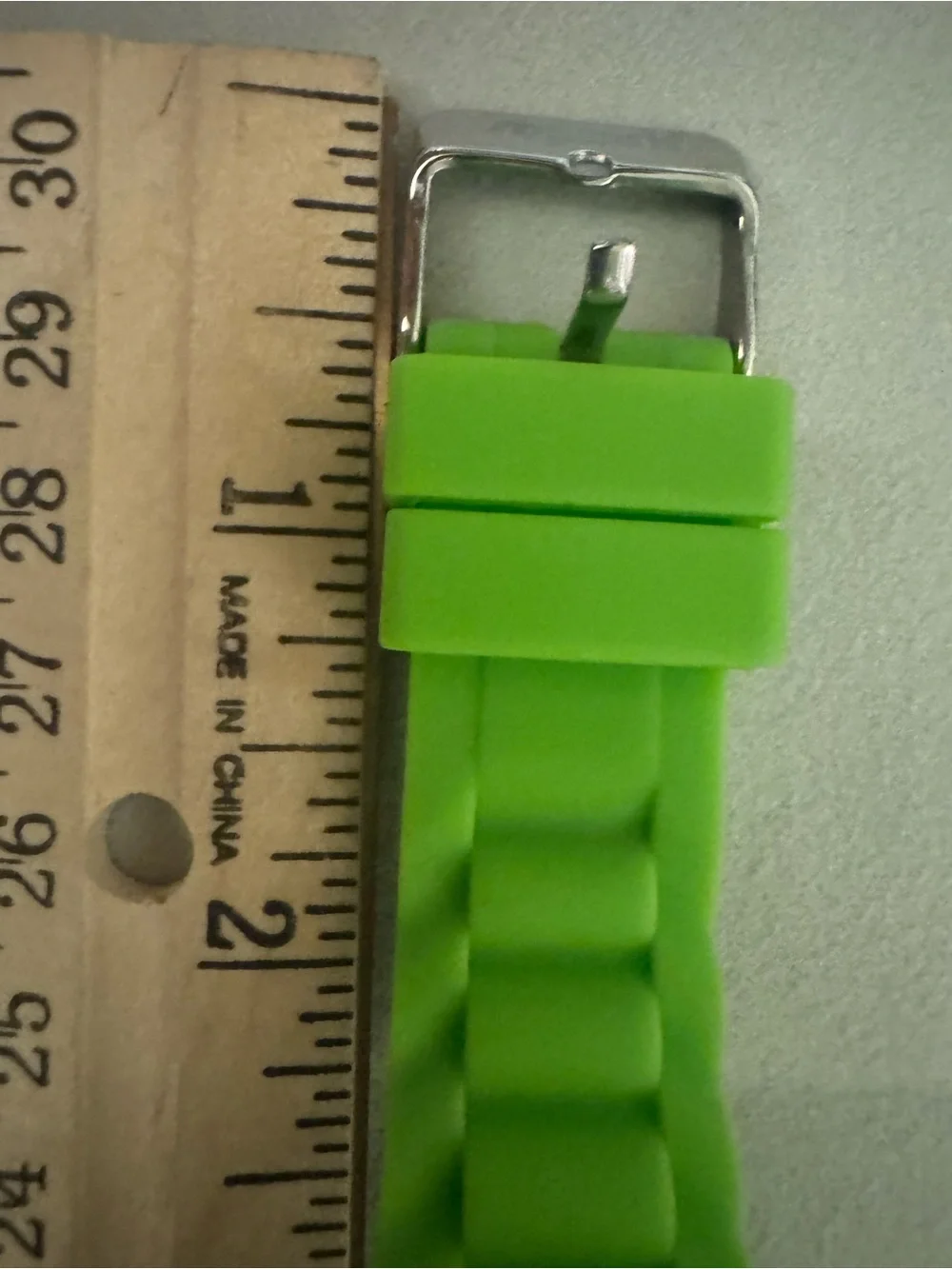 Unisex Sapient Bright Green Silicone Strap Quartz Watch